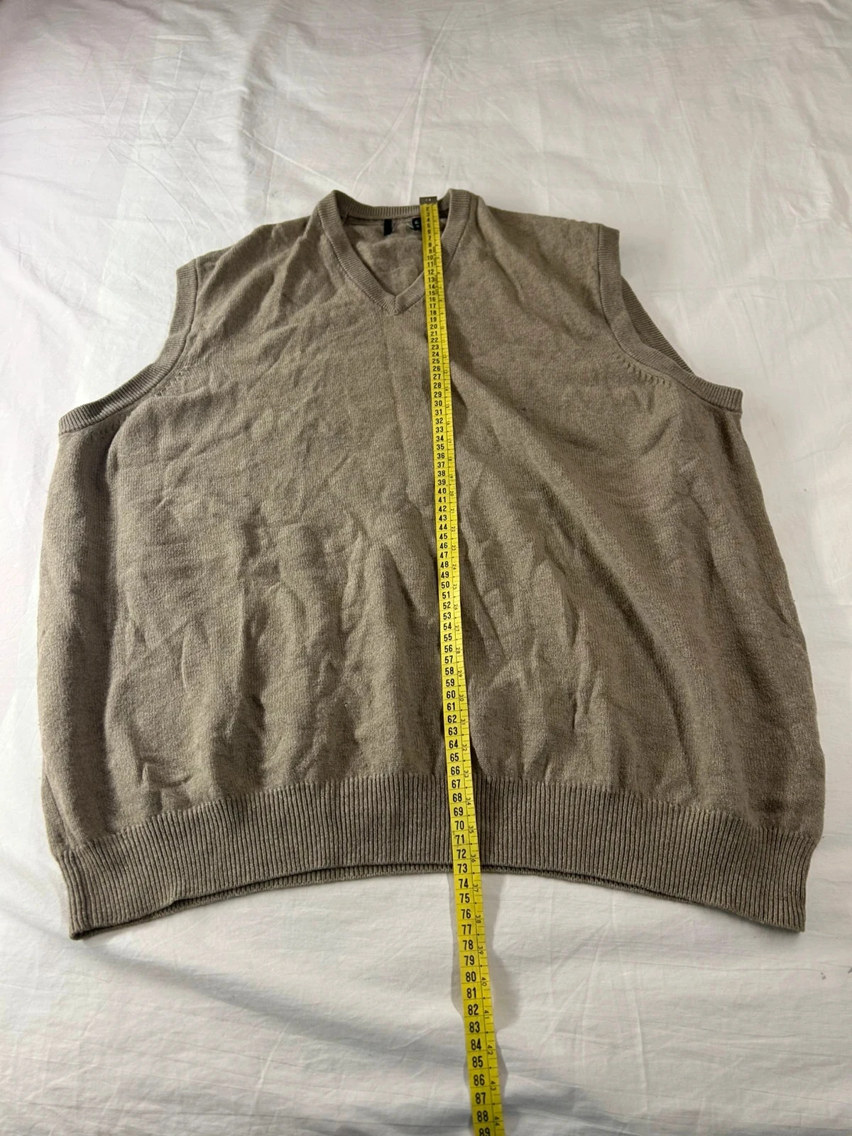 Beige wol gilet veston – photo 7